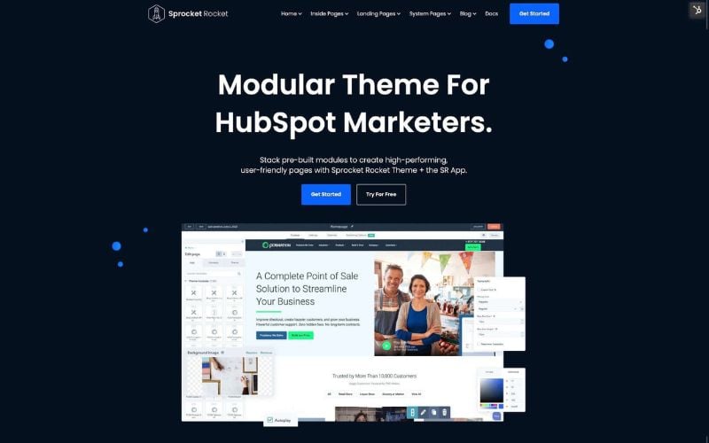 List of Top 10 HubSpot Themes in 2023